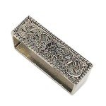 Vintage Western Cowboy Antique Silver Belt Buckle 38MM