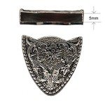 Vintage Western Cowboy Antique Silver Belt Buckle 38MM