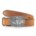 Vintage Cowboy Longhorn Bull Belt Buckle