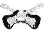 Western Double Guitar Vintage Belt Buckle