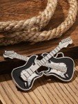 Western Double Guitar Vintage Belt Buckle