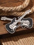 Western Double Guitar Vintage Belt Buckle
