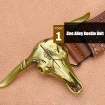Vintage Cowboy Bullhead Belt Buckle for Men