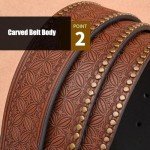 Vintage Cowboy Bullhead Belt Buckle for Men