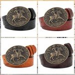 Bronze Vintage Cowboy Rodeo Belt Buckle