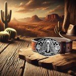 Vintage Western Cowboy Rodeo Belt Buckle