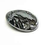Men's Vintage Western Fish Belt Buckle