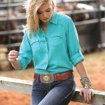 Vintage Western Belt Buckle - Cowboy & Cowgirl