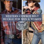 Vintage American Flag Cowboy Belt Buckle - 1776 Design