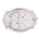 Vintage Cowboy Belt Buckle with Initials A-Z