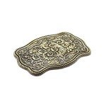 Vintage KDG Western Cowboy Large Belt Buckle