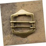 10 Vintage Metal Sun Adjustable Belt Buckles