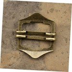10 Vintage Metal Sun Adjustable Belt Buckles