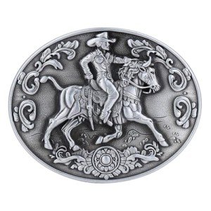 HLYMPONY Vintage Cowboy Rodeo Belt Buckle