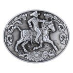 HLYMPONY Vintage Cowboy Rodeo Belt Buckle