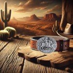 HLYMPONY Vintage Cowboy Rodeo Belt Buckle
