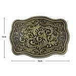 Vintage KDG Western Cowboy Large Belt Buckle
