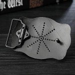 Vintage KDG Western Cowboy Large Belt Buckle