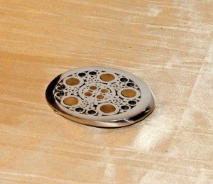Custom Vintage Folk Art Abstract Belt Buckle