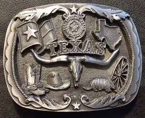 Texas Vintage Belt Buckle Collection