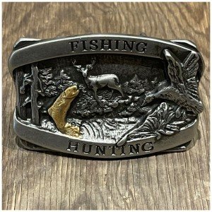 Western Skull Metal Alloy Vintage Belt Buckle