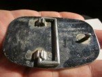 Vintage Western Style 3" x 2" Belt Buckle