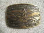 Vintage Collectible Belt Buckles - Set of Two