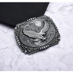 Vintage Celtic Cross & Eagle Western Belt Buckle