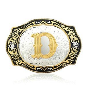 A to Z Vintage Western Style Belt Buckles