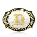A to Z Vintage Western Style Belt Buckles