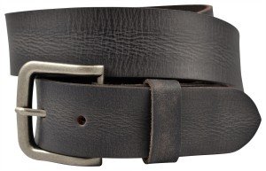 Vintage Distressed Buffalo Leather Jeans Belt