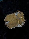 70s Vintage Silver Tone Western Belt Buckle