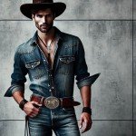 Vintage Cowboy Rodeo Horse Belt Buckle