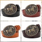 Vintage Cowboy Rodeo Horse Belt Buckle