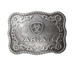 Ariat Scalloped Floral Belt Buckle