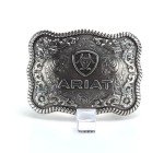 Ariat Scalloped Floral Belt Buckle