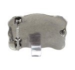 Ariat Scalloped Floral Belt Buckle