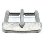 Antique Silver Classic Belt Buckle - 1.5