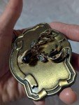 1970s Vintage Big Buck Deer Western Belt Buckle
