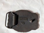 1970s Vintage Crude Oil Western Belt Buckle