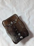 Pink Quartz Vintage Western Belt Buckle