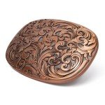 Antique Floral Engraved Vintage Belt Buckle