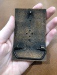 Copper Rectangle Vintage Belt Buckle for Men