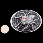 Spider Skull Web Retro Belt Buckle