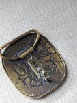 Vintage Tree of Life Brass Belt Buckle