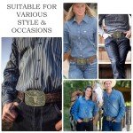 Vintage Cowboy Western Belt Buckles for Men