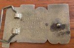 1978 Wally Baron Solid Brass Belt Buckle