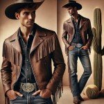 Vintage Western Cowboy Skull and Flower Belt Buckle
