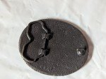1970s Elvis Solid Brass Western Belt Buckle