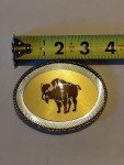 Bison Vintage Belt Buckle